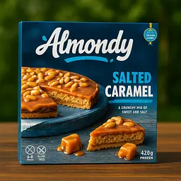 Мигдальний торт Almondy (солона карамель), 420 г 420 г Almond