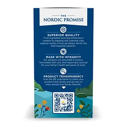 Омега-3 риб'ячий жир Nordic Naturals Arctic Cod Liver Oil 90 софтгелів - мініатюра 4