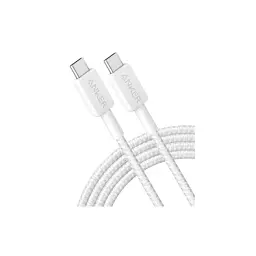Дата кабель USB-C to USB-C 1.8m 322 White Anker (A81F6H21) - мініатюра 2