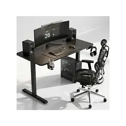 Комп'ютерний стіл GT Racer TY-1451 Black (TY-1451 (140x60x71-116) Black) - мініатюра 3