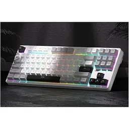 Клавіатура MageGee Light 87 Wireless Blue Whale Switch Star White (6971969728431-UA) [164292] - мініатюра 8