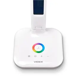 Лампа настільна LED TF05W-RGB, White, 7 Вт, 3000K/4100K/5500K, 300 лм Videx teh0019914 - мініатюра 2