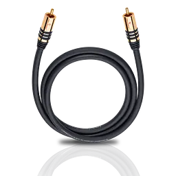 Сабвуферний кабель RCA-RCA Oehlbach NF 200 Subwoofercable 2,0 м Black - мініатюра 2