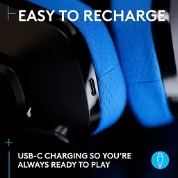 Навушники Logitech G535 Lightspeed Wireless Console Black (939-002219) - мініатюра 4