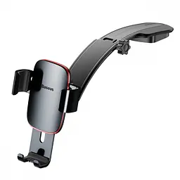 Тримач в машину Baseus Metal Age Gravity Car Mount Connecting Rod Type чорний (22710) - мініатюра 8