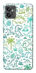 TPU чохол Demsky Dino pattern для Motorola Moto G32