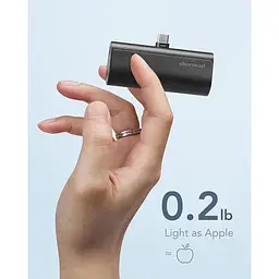 Портативний зарядний пристрій Charmast USB C 5000 мАг 20 Вт PD 18 Вт QC 3.0 швидка зарядка - мініатюра 5
