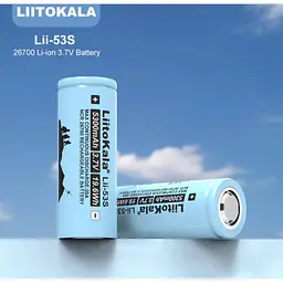 Акумулятор 26700 LiitoKala 5300mAh Li-ion (Lii-53S) - мініатюра 3