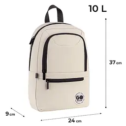 Рюкзак GoPack Education Teens 119S бежевий Бежевий (GO26-119S-3) - мініатюра 2