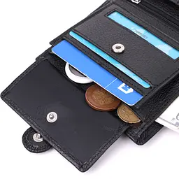 Чоловічий шкіряний гаманець ST Leather 10,5х12х2,5 см acs0028305 - мініатюра 6