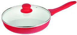 Сковорода Barton Steel BS-7024 24 см red