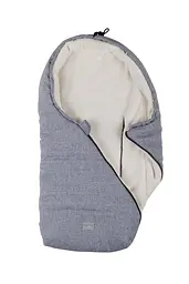 Зимовий конверт Nuvita 9235 Ovetto Pop, сірий з бежевим (NV9235OVPOPSKYBLUE) - мініатюра 4