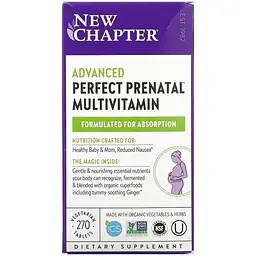 Вітаміни для вагітних New Chapter Prenatal Multivitamin 270 таблеток - мініатюра 2