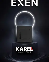 Рамка Horoz Exen Karell, 1-а, чорна - мініатюра 2