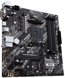 Материнська плата AM4 (B550) Asus PRIME B550M-K, B550, 4xDDR4, Int.Video(CPU), 4xSATA3, 1xM.2, 1xPCI-E 16x 4.0, 2xPCI-E 1x 3.0, ALC887 8xUSB3.2/4xUSB2.0, VGA/DVI-D/HDMI, MicroATX - мініатюра 3