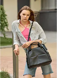 Жіноча сумка Sambag 37х16х25 см sum0010574 - мініатюра 8