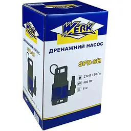 Занурювальний дренажний насос Werk SPD-6H [72998] - мініатюра 5
