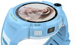 Смарт-годинник UWatch Q610 Kid wifi gps smart watch Blue - мініатюра 4