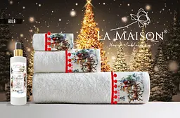 Подарунковий набір рушників з парфумом Hola La Maison pbe0051111 - мініатюра 5