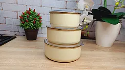 Набір контейнерів O.M.S. Collection 10200 Cream - мініатюра 6
