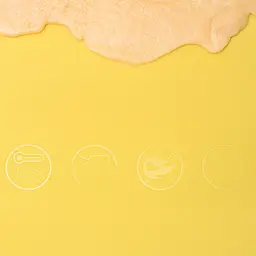 Килимок силіконовий для тіста МВМ My Home (MVM) 60x40 см жовтий (KP-84 YELLOW) - мініатюра 14