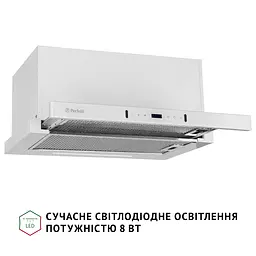 Витяжка телескопічна PERFELLI ISEO 6PWX BIANCO - мініатюра 9