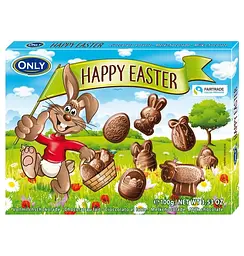Шоколад молочний Only Happy Easter фігурний 100 г