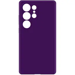 Чохол MAKE Samsung S25 Ultra Silicone Deep Purple - мініатюра 1