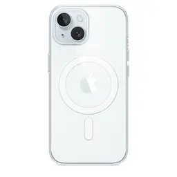 Прозорий чохол CasePro Clear Case with MagSafe для iPhone 15 Plus - мініатюра 2