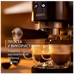 Кавоварка еспресо Krups XP444G10 1 л Чорний (6952971) - мініатюра 9