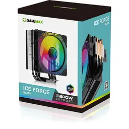 Кулер для процесора GameMax Ice Force Black [166124] - мініатюра 9