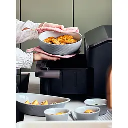 Форма скляна Luminarc Smart Cuisine Wavy Granit для запікання кругла 22 см (X1634) - мініатюра 5
