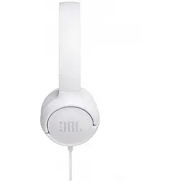 Гарнітура JBL T500 White (JBLT500WHT) - мініатюра 7