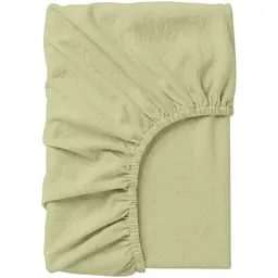 Простирадло на резинці Cosas з вареної бавовни OLIVE 90х200х20 см (78WashedCottonOlive_90x200x20)