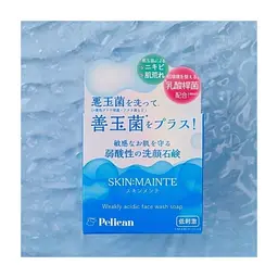 Тверде мило Pelican SKIN:MAINTE Face Wash Soap pH-балансоване для вмивання обличчя 80 г (4976631481777) - мініатюра 3