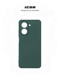 Чехол ArmorStandart ICON для Xiaomi Poco C71 4G Camera cover Dark Green (ARM84891) - мініатюра 3