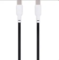 Кабель Gelius Full Silicon Cable Type-C to Type-C GP-UCN001CC 60W 1.2m Black-White