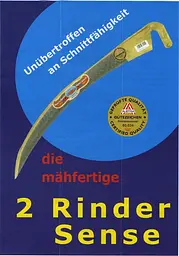 Кована коса 2 Rinder (Zwei Rinder) "Дві корови", Offner Австрія ,60 см. - мініатюра 6