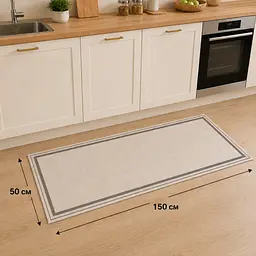 Кухонний килимок Solve антиковзкий 50 x 150 см (KT9000255) - мініатюра 3