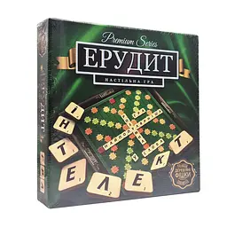 Гра настільна Ерудит ВЕЛ PREMIUM G-ER-U-01 українською мовою