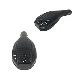 ФМ модулятор у машину FM MOD. X7 BT модулятор Bluetooth чорний автомобільний трансмітер - мініатюра 4