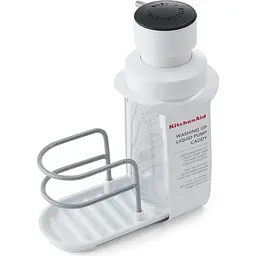 Диспенсер для миючого засобу KitchenAid Sinkware з підставкою для губки білий (KEG887OSWH) - мініатюра 5