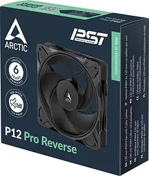 Вентилятор Arctic P12 PRO 120MM Reverse Black (ACFAN00331A) - мініатюра 6