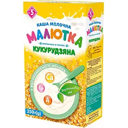 Каша молочная Малютка Кукурузная 250 г