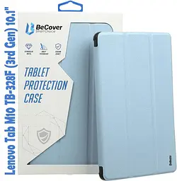 Чохол-книга BeCover Smart для Lenovo Tab M10 TB-328F (3rd Gen) 10.1 Світло-блакитний (708290)