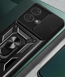 Панель BeCover Military для Motorola Edge 40 Neo Black (710677) - мініатюра 3