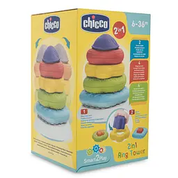 Пірамідка-сортер Chicco Ring Tower (09372.10) - мініатюра 3