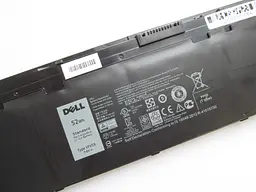 Акумулятор для ноутбука Dell Latitude E7250 VFV59, 52Wh (7140 mAh), 4cell, 7.6V, Li-ion, чорний - мініатюра 2