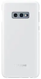 Чохол оригінальний з підсвічуванням Official LED Cover EF-KG970CWEGRU для Samsung Galaxy S10e White - мініатюра 2