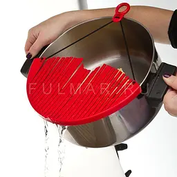 Універсальний друшлаг - накладка для зливу води BETTER STRAINER Друшляк | сито | ситечко - мініатюра 4